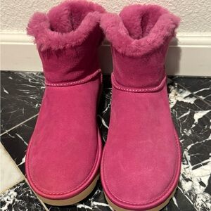 UGG Pink Winter Boots